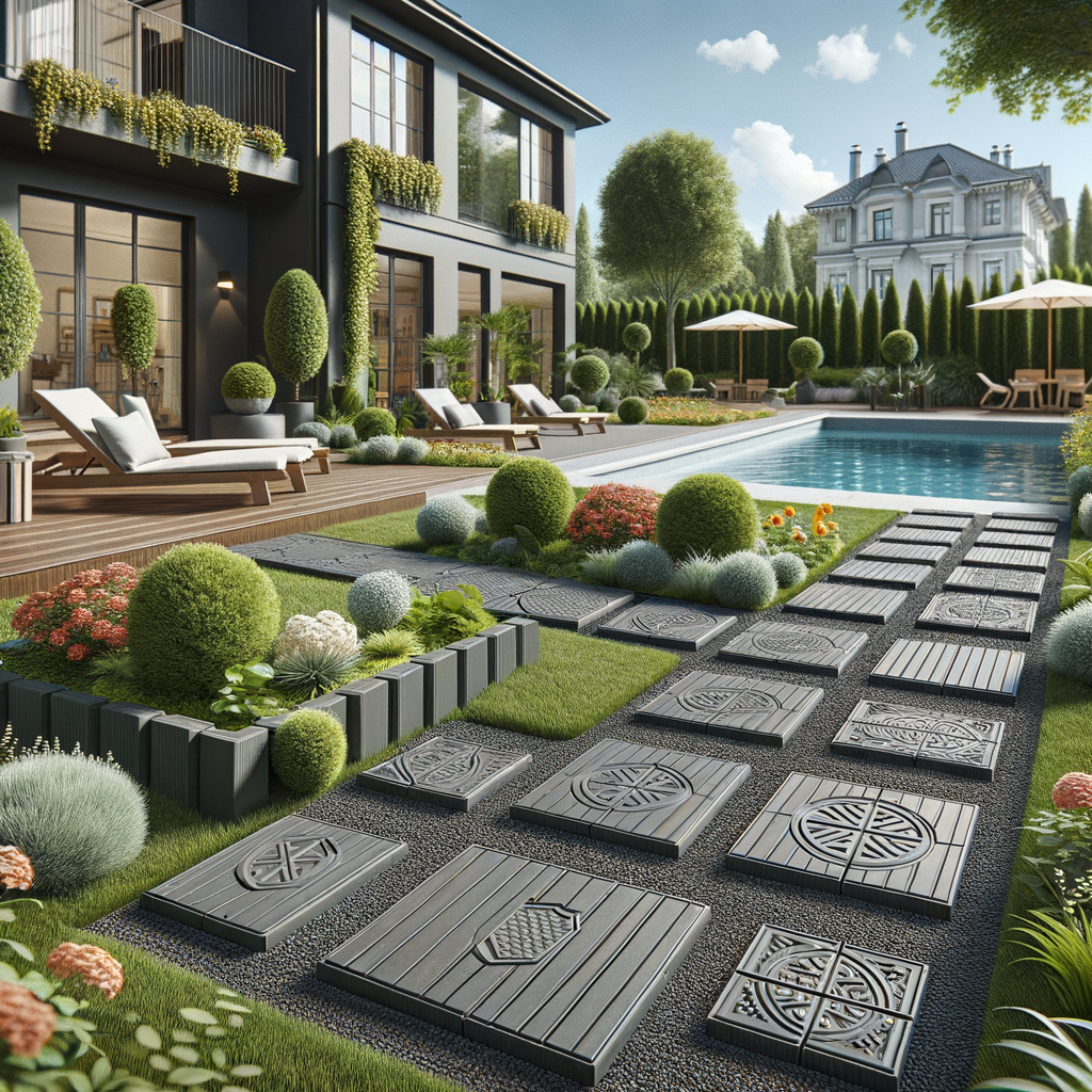 Bahçenize estetik ve işlevsellik kazandırmak için tasarlanmış olan Plastik Bahçe Yer Karosu Dekoratif Yürüyüş Yolu, antrasit rengiyle modern bir görünüm sunar. Yüksek kaliteli plastik malzemeden üretilmiş bu karolar, dayanıklılığı ve uzun ömürlülüğü ile öne çıkar. Hem estetik hem de pratik bir çözüm sunan bu yürüyüş yolu, bahçenizde göz alıcı bir alan oluşturmanıza yardımcı olur.

Özellikler:

Malzeme: Yüksek kaliteli dayanıklı plastik
Renk: Antrasit
Boyutlar: 30 cm x 30 cm (bir karo)
Montaj: Kolay montaj ve demontaj imkanı
Dayanıklılık: UV ışınlarına ve hava koşullarına karşı dayanıklı
Kaymaz Yüzey: Güvenli yürüyüş sağlar
Çevre Dostu: %100 geri dönüştürülebilir malzeme
Kullanım Alanları:

Bahçe yürüyüş yolları
Teras ve balkonlar
Havuz kenarları
Peyzaj projeleri
Çim ve çiçek tarhları çevresi
Avantajlar:

Kolay Kurulum: Herhangi bir özel alet gerektirmeden kolayca monte edilir.
Düşük Bakım: Temizlemesi kolaydır ve bakım gerektirmez. Sadece su ve sabun ile kolayca temizlenebilir.
Uzun Ömür: Dayanıklı yapısı sayesinde uzun yıllar boyunca güvenle kullanılabilir. UV ışınlarına karşı dirençlidir, bu sayede renginde solma olmaz.
Görsel Çekicilik: Antrasit rengi ve şık tasarımı ile bahçenize modern bir dokunuş katar. Dekoratif yapısı ile hem işlevsel hem de estetik bir çözüm sunar.
Bahçenizin şıklığını ve işlevselliğini artırmak için Plastik Bahçe Yer Karosu Dekoratif Yürüyüş Yolu Antrasit ürününü hemen sepetinize ekleyin ve bahçenizde fark yaratın!